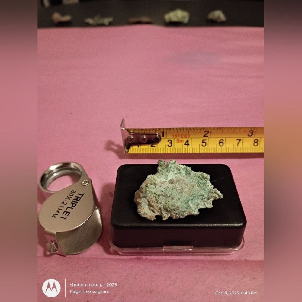 Upper Peninsula Michigan Native Copper Quartz Specimen